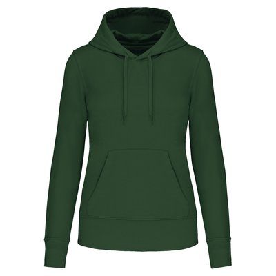 Sudadera capucha eco mujer Forest Green XS