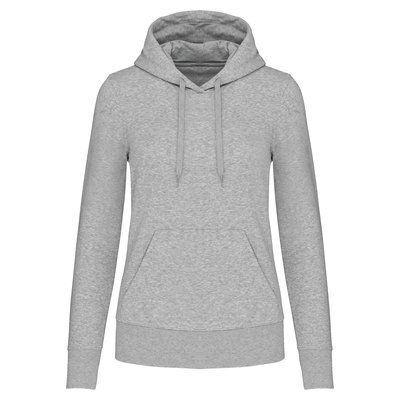 Sudadera capucha eco mujer Oxford Grey L