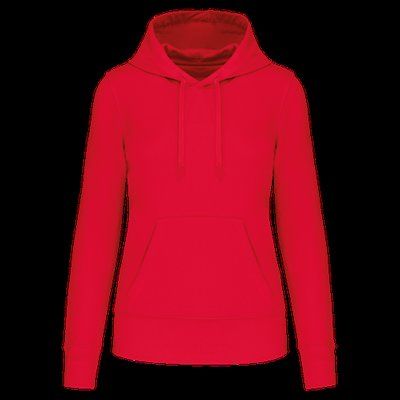 Sudadera capucha eco mujer Red XXL