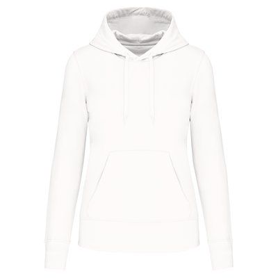 Sudadera capucha eco mujer White M