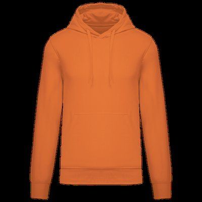 Sudadera capucha ecorresponsable Light Orange L