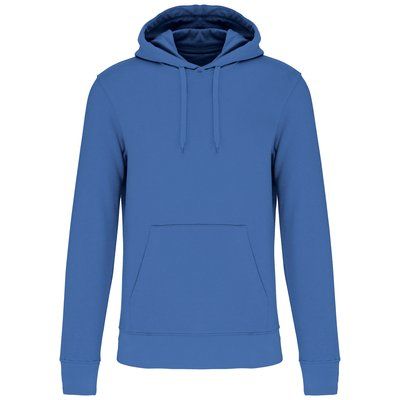 Sudadera capucha ecorresponsable Light Royal Blue L