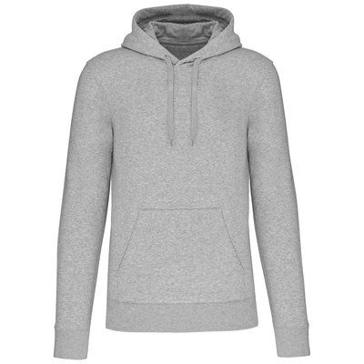 Sudadera capucha ecorresponsable Oxford Grey L