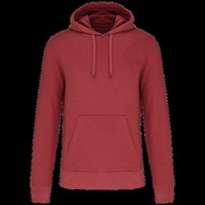 Sudadera capucha ecorresponsable Terracotta Red 4XL