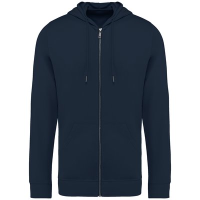 Sudadera con capucha hombre ajustada Azul S