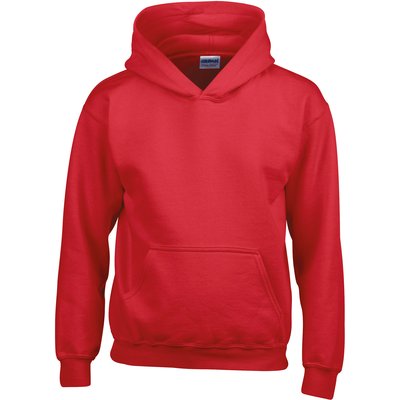 Sudadera capucha niños antibolitas Rojo XL