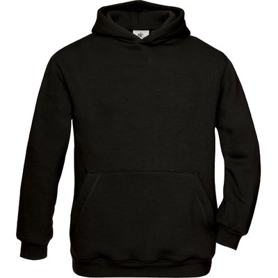 Sudadera capucha para niños Negro 3/4 ans