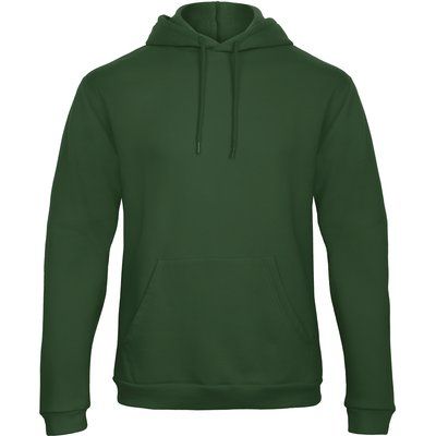 Sudadera capucha unisex Felpa interior Bottle Green XS