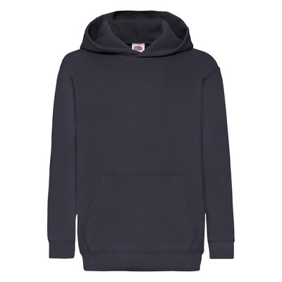 Sudadera clásica capucha niños Azul 12/13 ans