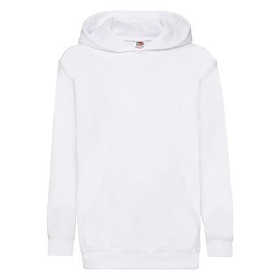 Sudadera clásica capucha niños Blanco 14/15 ans