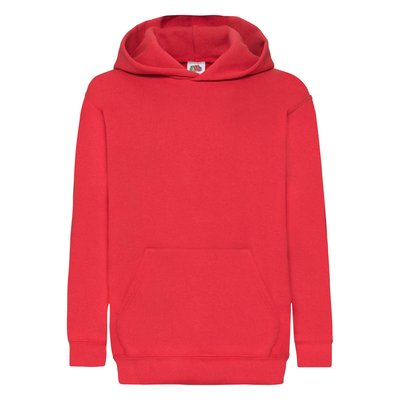 Sudadera clásica capucha niños Rojo 5/6 ans