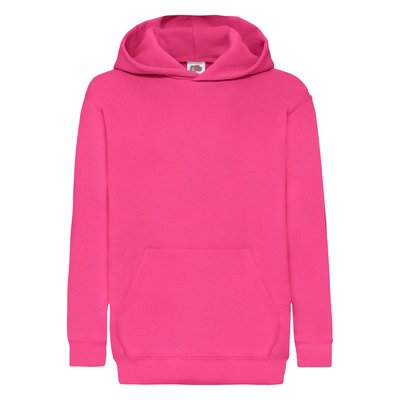 Sudadera clásica capucha niños Rosa 5/6 ans