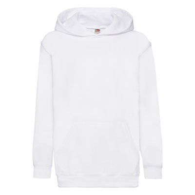 Sudadera clásica capucha niños White 14/15 ans