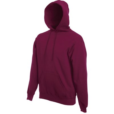 Sudadera clásica con capucha Rojo / Violeta XL