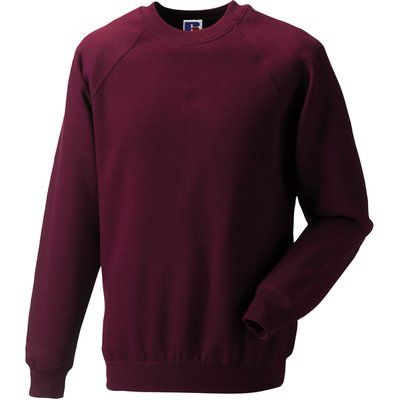 Sudadera Clásica cuello redondo Burgundy S