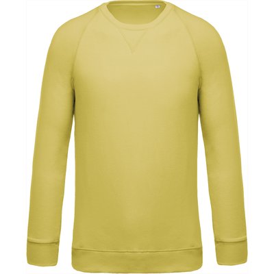 Sudadera colores lisos de algodón Amarillo L