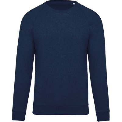 Sudadera colores lisos de algodón Azul XL