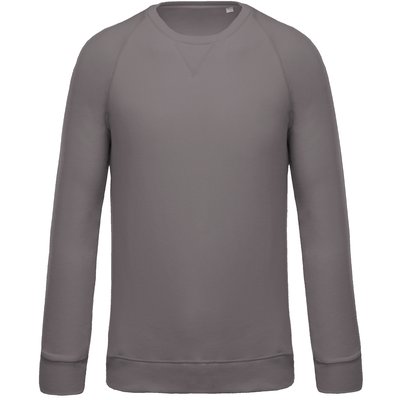 Sudadera colores lisos de algodón Gris S