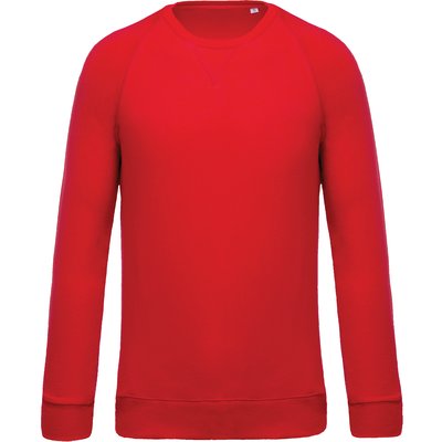 Sudadera colores lisos de algodón Rojo 3XL