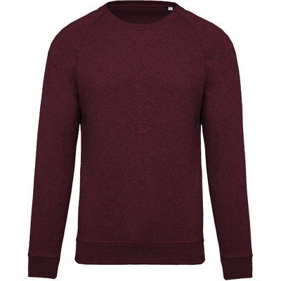 Sudadera colores lisos de algodón Wine Heather M