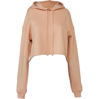 Sudadera corta con capucha Peach L