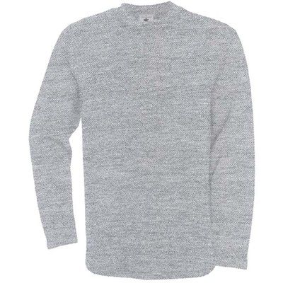 Sudadera corte recto Heather Grey M