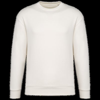 Sudadera Corte recto con hombros caídos Ivory XL