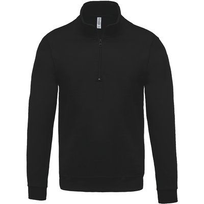 Sudadera Cremallera Algodón Black XL