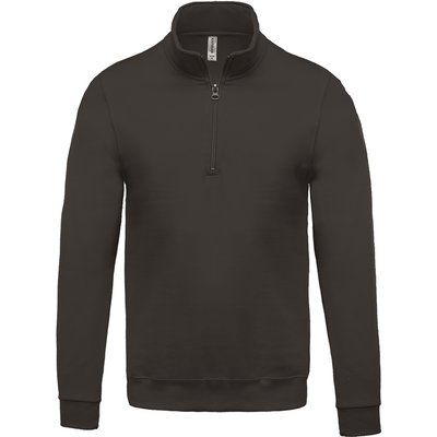 Sudadera Cremallera Algodón DARK GREY XS