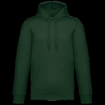 Sudadera sin cremallera con capucha y bolsillo canguro Forest Green M