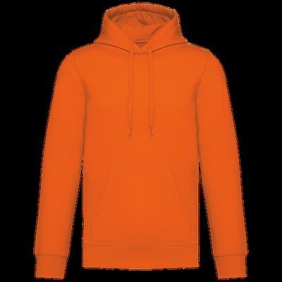 Sudadera sin cremallera con capucha y bolsillo canguro Orange 5XL