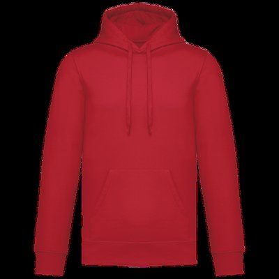 Sudadera sin cremallera con capucha y bolsillo canguro Red 3XL