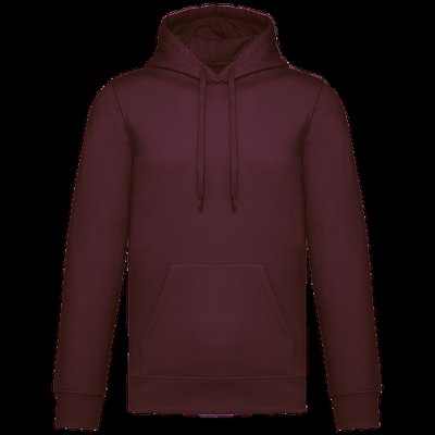 Sudadera sin cremallera con capucha y bolsillo canguro Wine 5XL