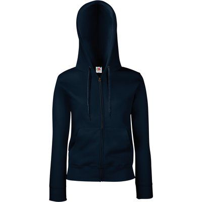 Sudadera cremallera y capucha mujer Deep Navy S