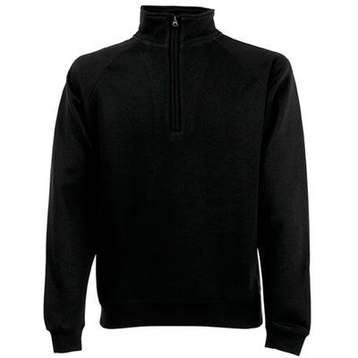 Sudadera con cremallera de cuello alto Black M