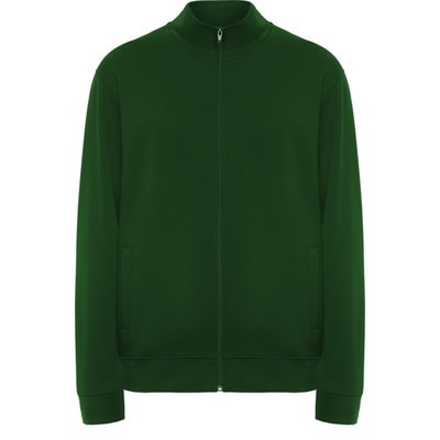 Sudadera Cuello Alto con Cremallera VERDE BOTELLA 2XL