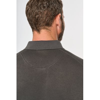 Sudadera cuello polo