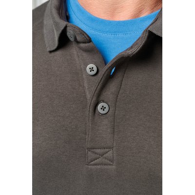 Sudadera cuello polo