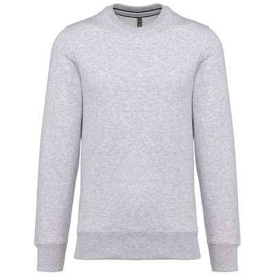 Sudadera cuello redondo algodón Gris S