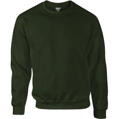 Sudadera cuello redondo antibolitas Forest Green L