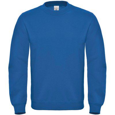 Sudadera cuello redondo lisa Royal Blue XXL