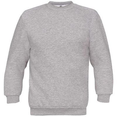 Sudadera cuello redondo niños Heather Grey 5/6 ans