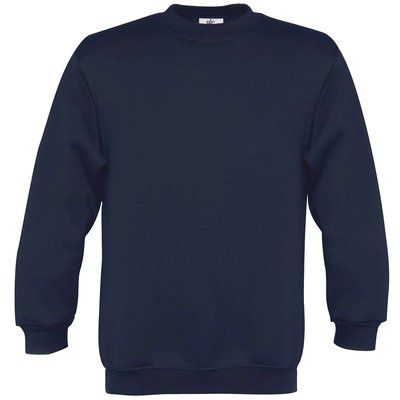 Sudadera cuello redondo niños Navy 9/11 ans