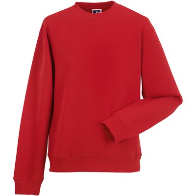 Sudadera cuello redondo Rojo S