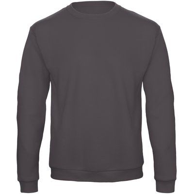 Sudadera cuello redondo unisex Anthracite L