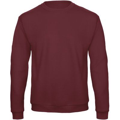 Sudadera cuello redondo unisex Burgundy 4XL