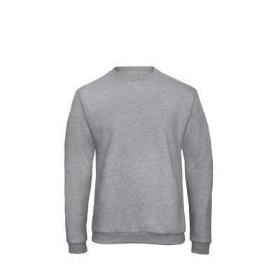 Sudadera cuello redondo unisex Heather Grey 4XL