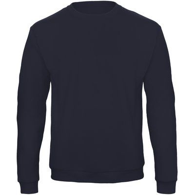 Sudadera cuello redondo unisex Navy 3XL