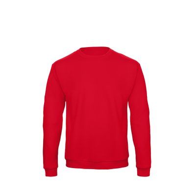 Sudadera cuello redondo unisex Red XL