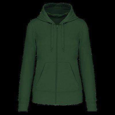 Sudadera eco con capucha mujer Forest Green L